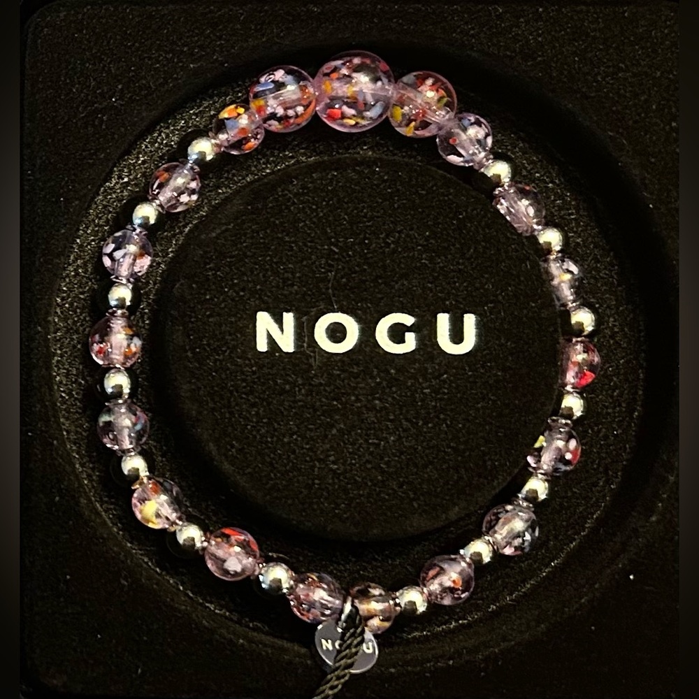 🎉🎉 NOGU Firefly Glass Confetti Bracelet 🎉🎉